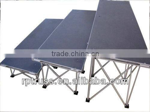 Energy saving full color HD LED video display screen RP folding acrylic event stages