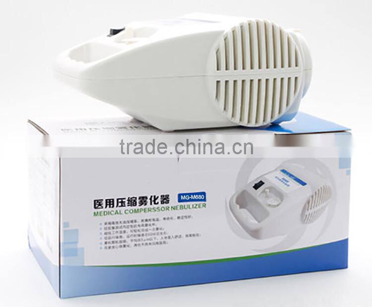 With Free Nebulizer Cup Mini Hand Pump Air Compressor Electronic Atomization Device Portable Nebulizer Machine