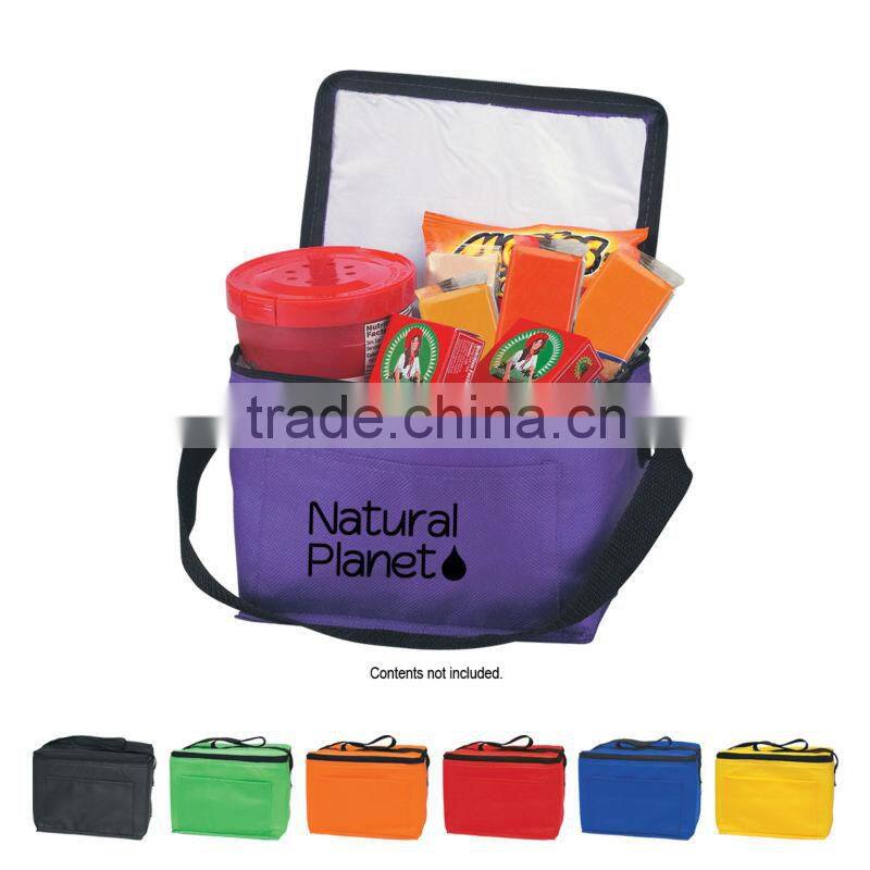 Non-Woven Insulated Six Pack Kooler Bag-Royal Blue