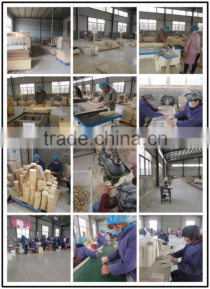 Wholesales wood craft unfinished handmade wooden bathroom buckets with lids