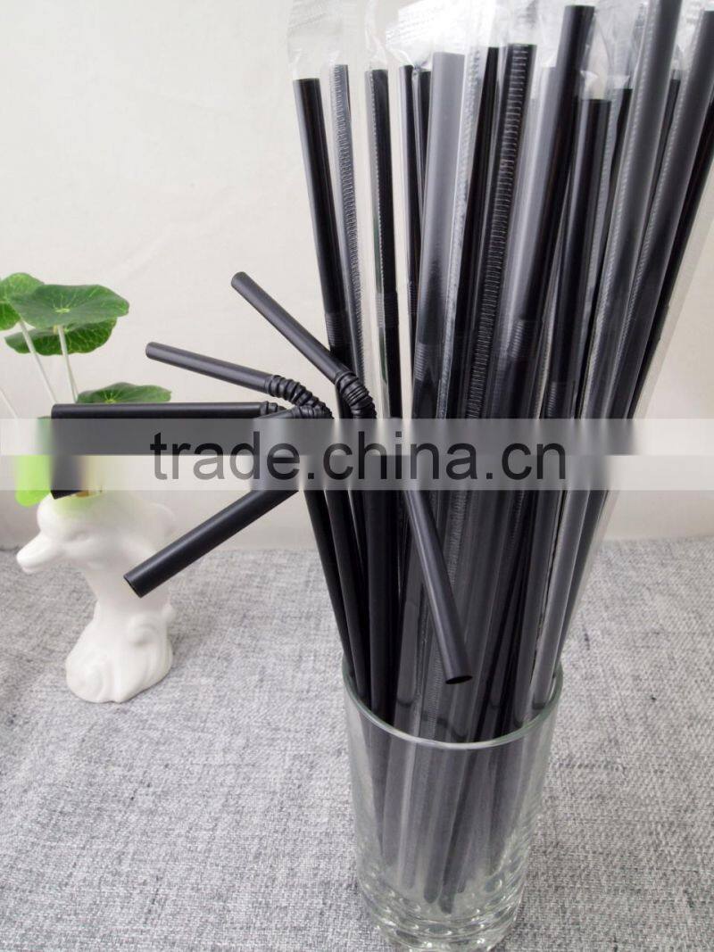 Disposable straws with different design bendy drinking straws