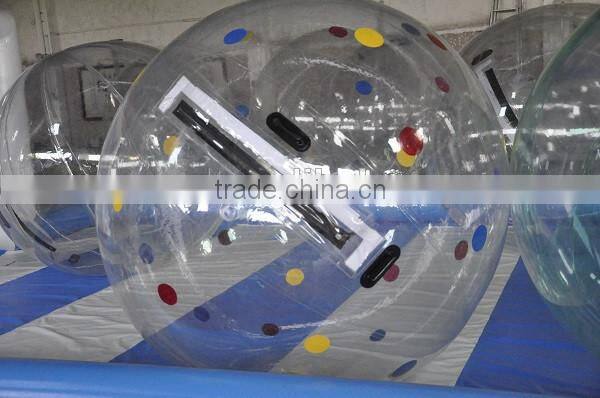 Funny TPU/ PVC inflatable water ball water walking ball for sale