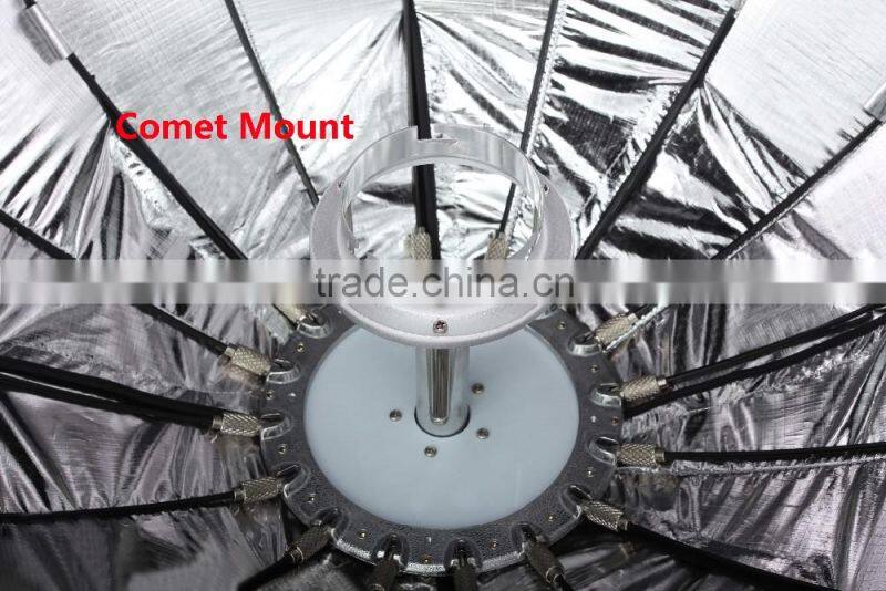 CONONMARK 120CM parabolic Softbox for photolight with mount comet