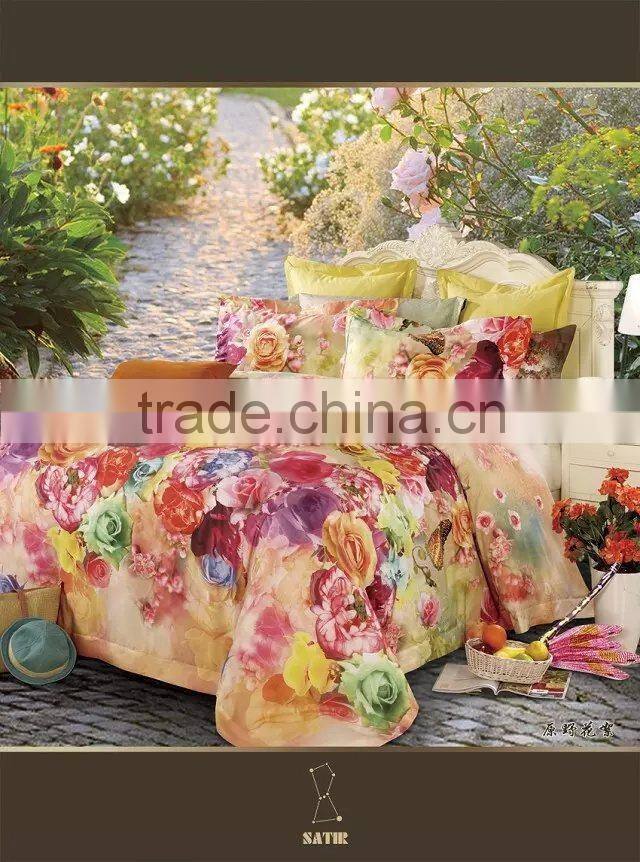 3D Bedding Set Manufacturer!Professional Design Reactive Printing 3d duvet cover set