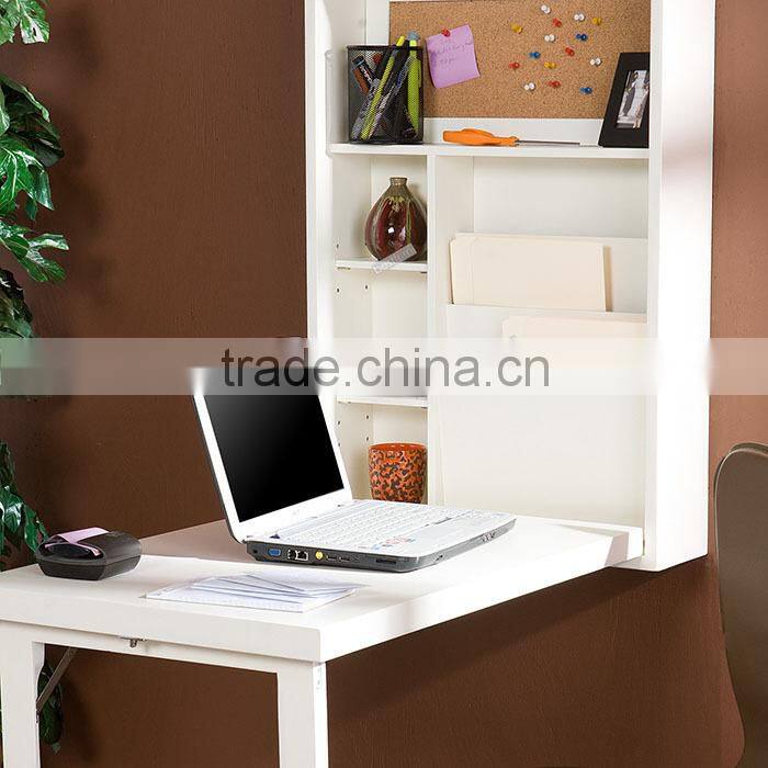 Folding Desk with Wall Mounted Cabinet