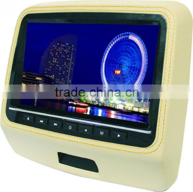 9inch headrest led monitor car headrest monitor