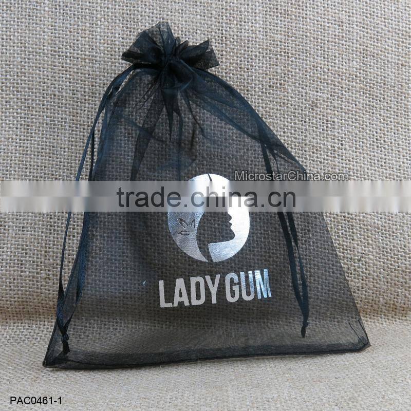 23 Color In Stock Customized Cheap Wholesale Organza Jewelry Bag