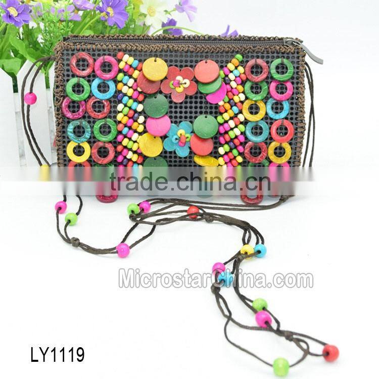 2016 hot selling in stock wholesale fashion coconut shell handbag