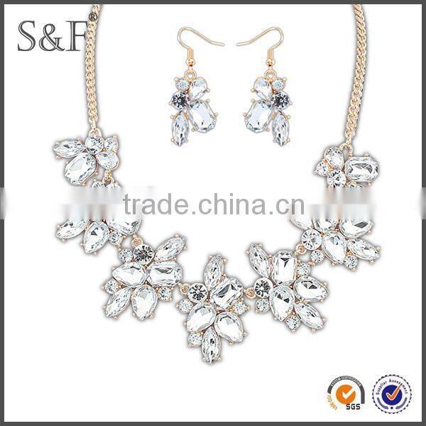 NEW Fashion African Beads dubai gold jewelry pearl set