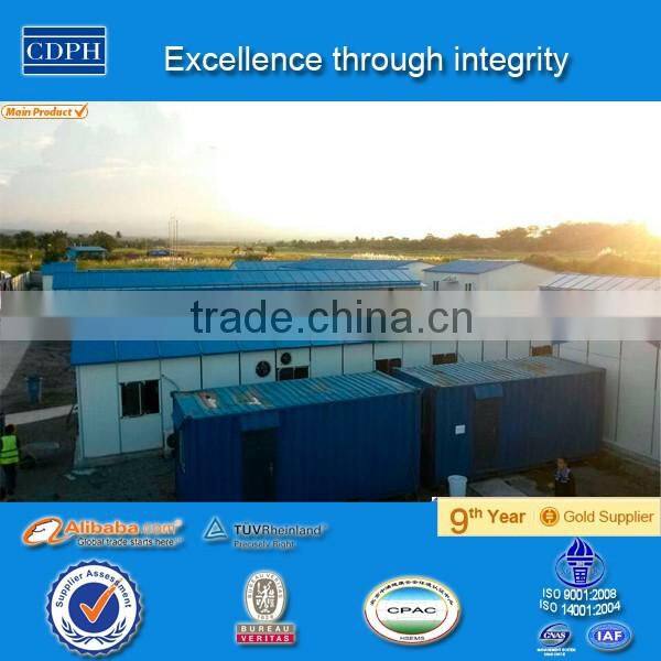 China alibab Galvanized frame prefab house price for labor dormitory labor office and kitchen