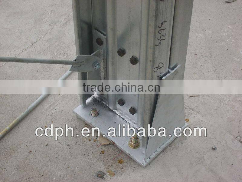 Steel structure warehouse for sale galvanized knock-down type