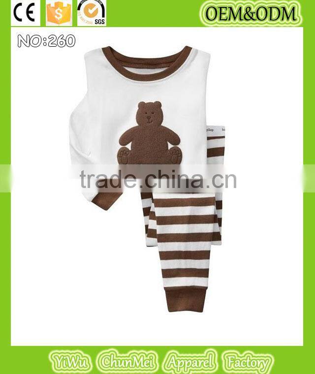 kids cotton clothes baby cartoon bear pajamas children lovely sleepwear long sleeve girls pyjamas boys fashion pijamas