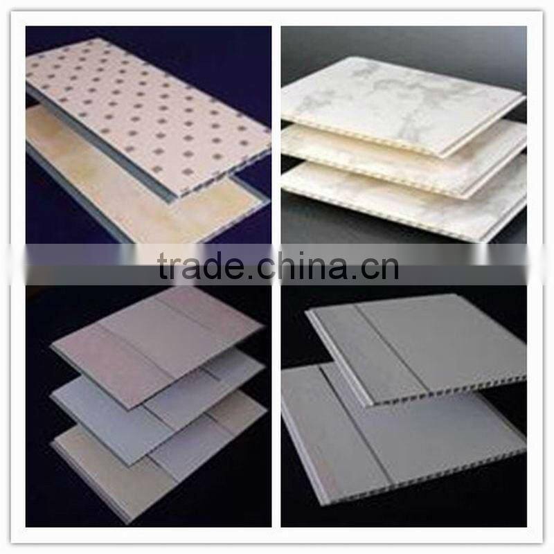plastic panel with lamination