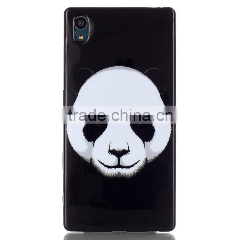 Customed Color Printing TPU Jelly Back Cover Case For Sony Xperia Z5