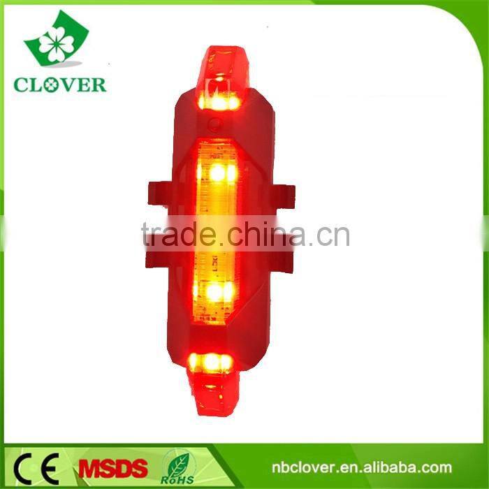 ABS material 75 lumens wholesale bicycle led light rechargeable