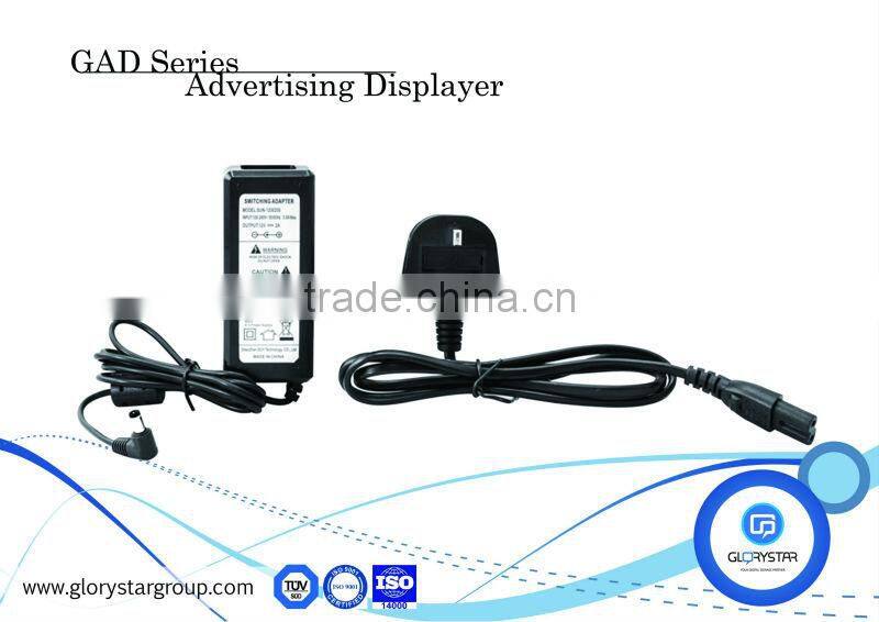advertising display monitor retail interactive advertising promotor elevator screen digital shelf backpack display