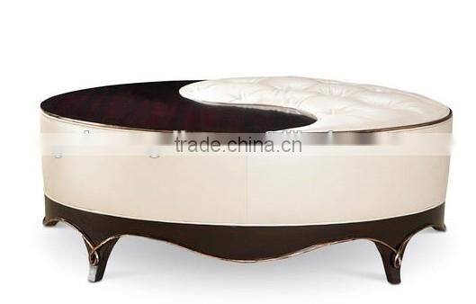 moroccan leather pouf indian ottoman pouf YO7015