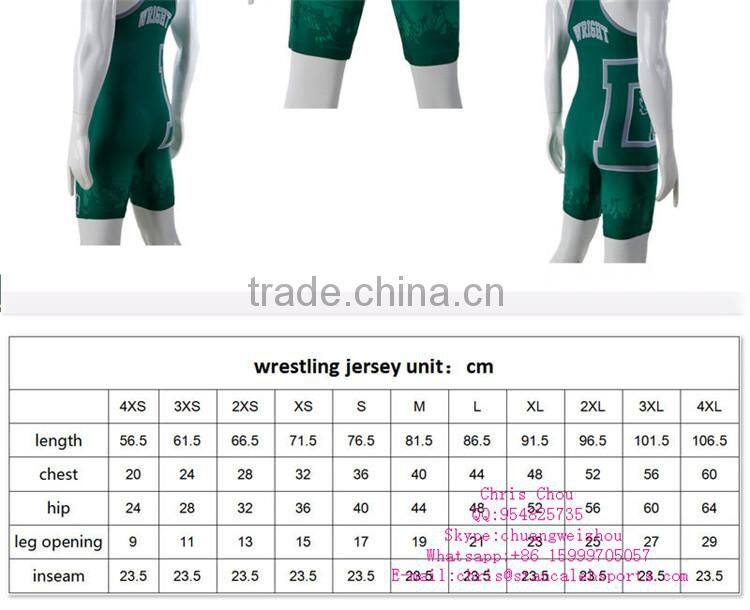 Stan Caleb custom digital printing pro wrestling wear, wrestling singlet