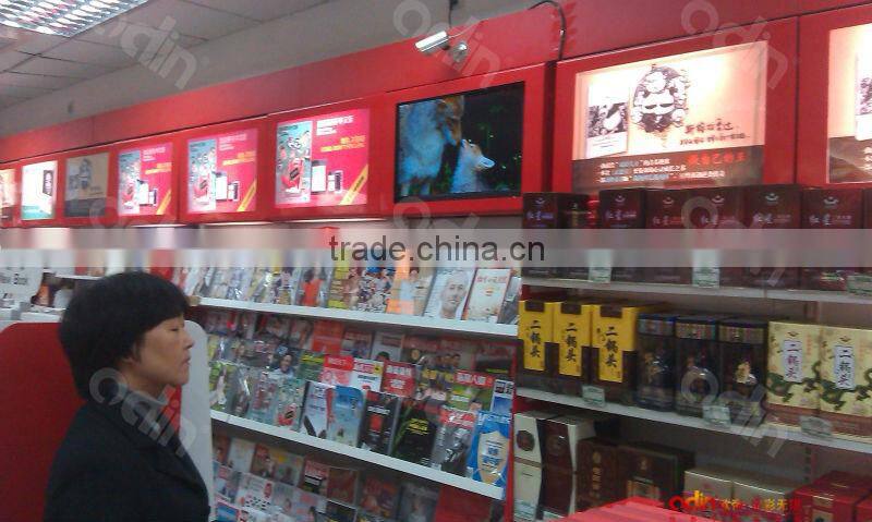 32 inch HD wall mounting touch advertising player network wifi LCD