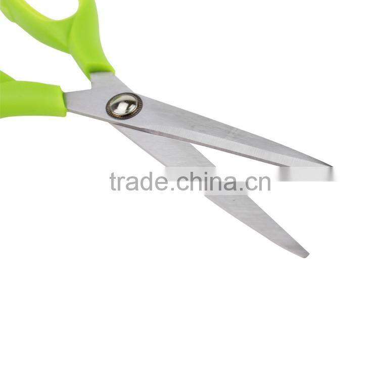 Fashion plastic handle office scissor high quality paper scissors