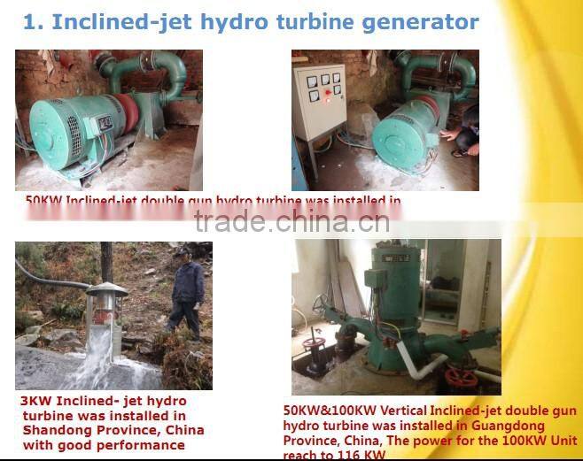 Hydro turbine generator for sale / Turgo turbine hydro turbine generator