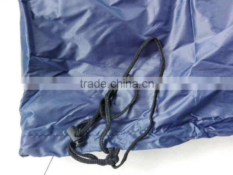 Blue polyester waterproof car cover