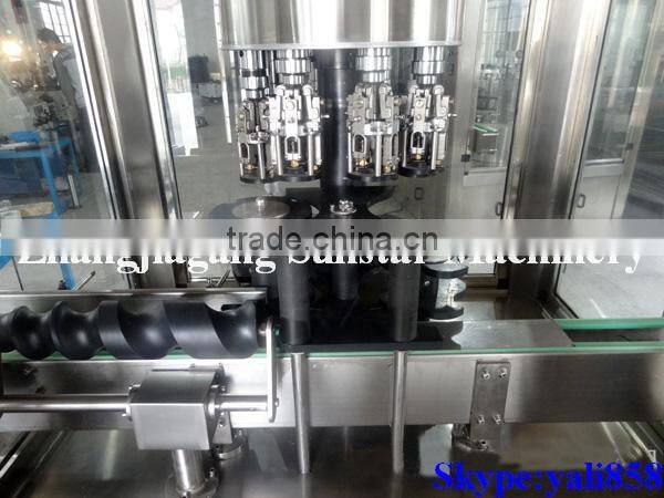 Aluminium Screw Cap Bottle Capping Machine