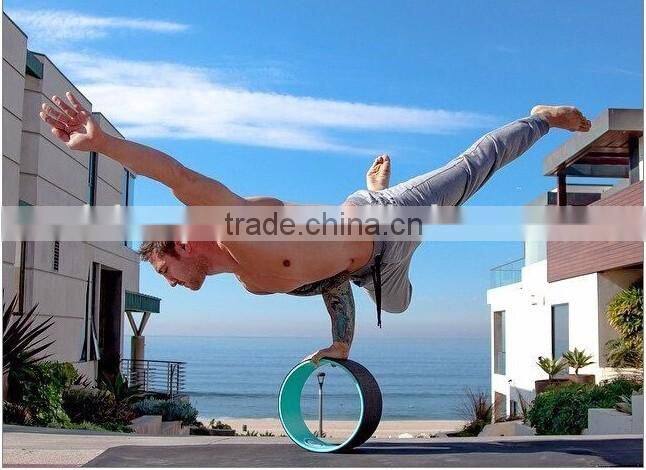 Yoga balance wheel for fitness exercise