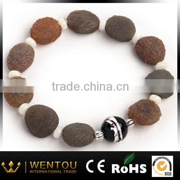 Precious necklace jewelry natural xinjiang agate seed jewelry agate beaded jewelry
