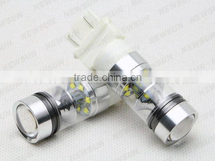 Super bright with Mirror Reflector 3157 led blub, 12V 24V C ree auto led back-up reverse/Turning singal Lights for cars trucks