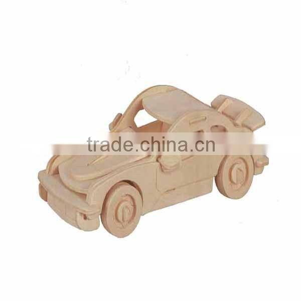 P-911 Wooden DIY 3D Puzzle Electronic Toys