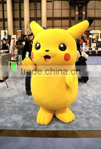 wholesale Cheap custom Pikachu Plush mascot Costume For Adult