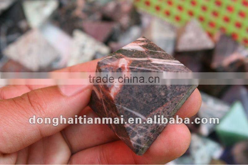 Natural Colorful QUARTZ Stone HEALING Pyramid
