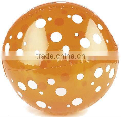 Inflatable beach ball durable colorful pvc beach ball