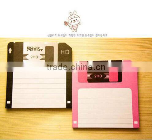 Floppy Disk Notepad Bookmark Marker Memo Sticky Notes
