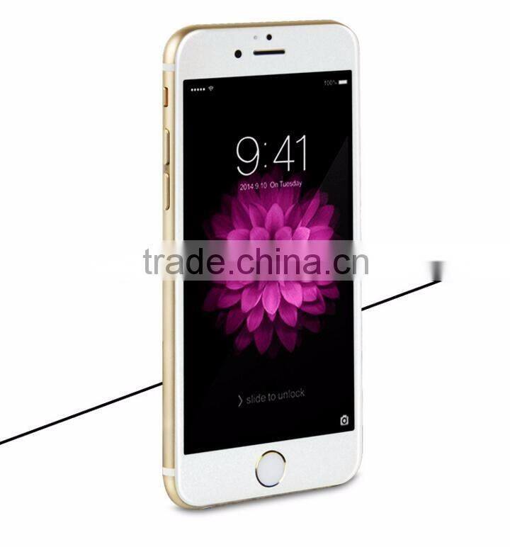 Hot sale for iphone 6s plus 3d curved edge full body tempered glass screen protector film guard