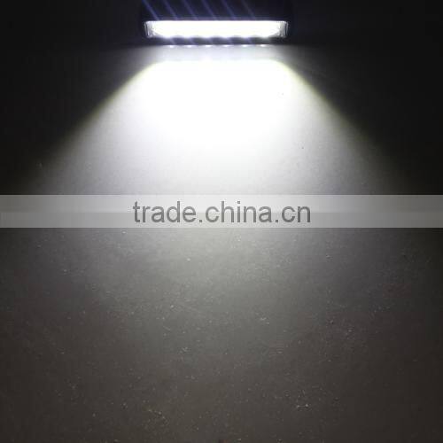 18W Spot Beam LED Work Light Lamp Strip Light for SUV ATV Off-road Truck