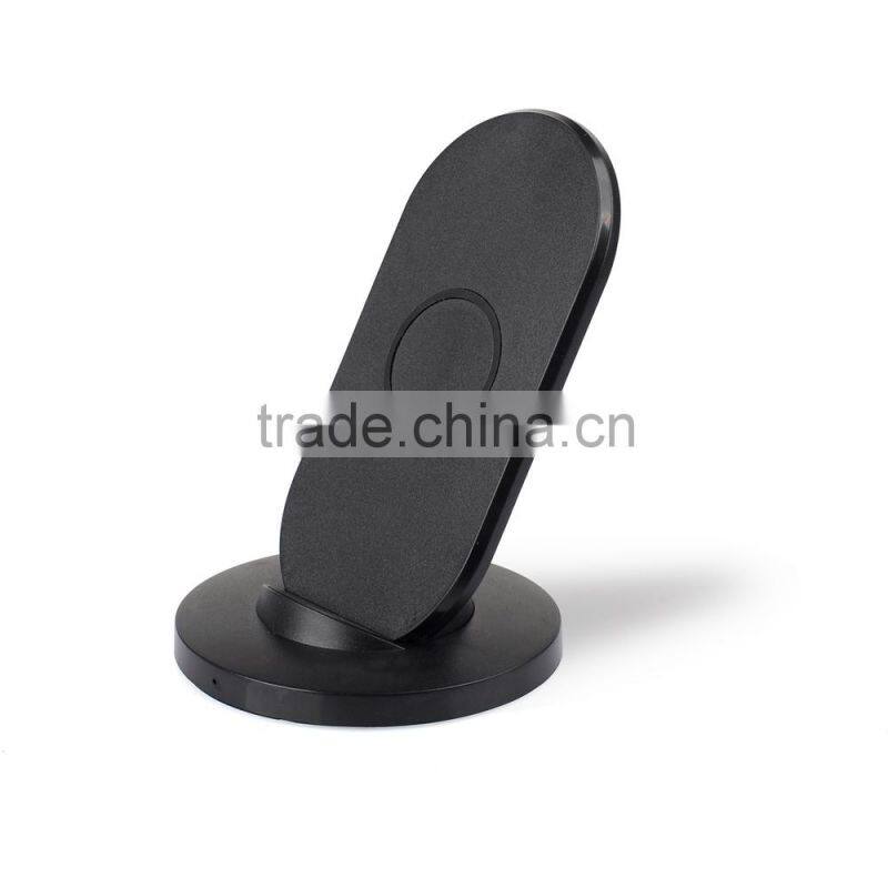 2015 hot sales promotional quality fashion stand Universal qi wireless charger