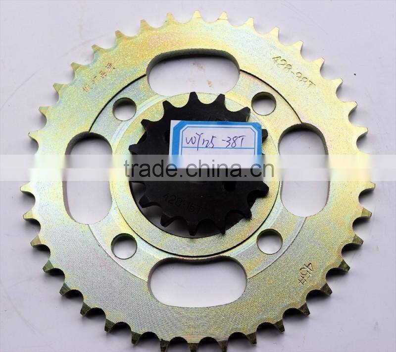 WY125 428 38T Motorcycle Sprocket
