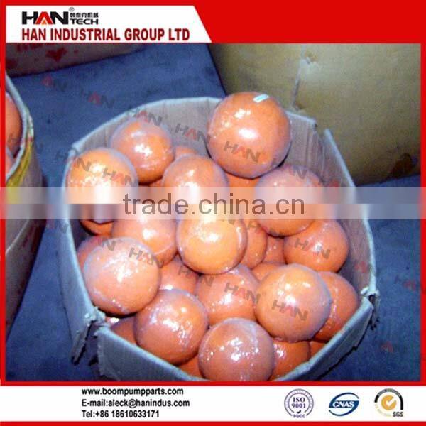 Concrete pumps cleaning sponge ball 100 125 for concrete pipe cleaning
