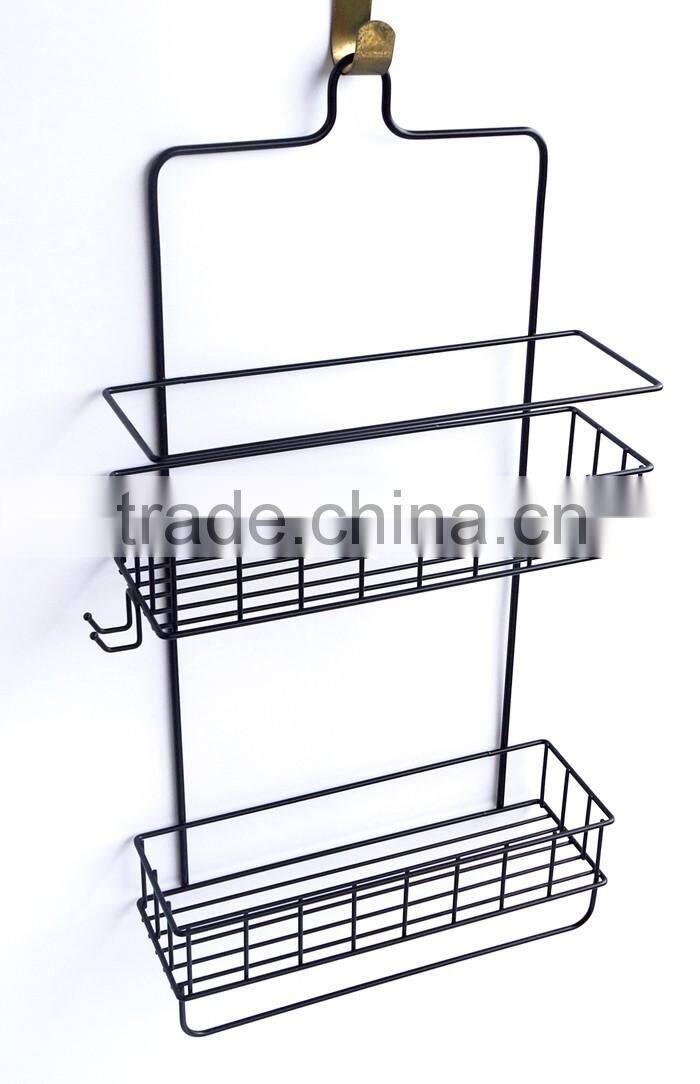 high quality bathroom hanging 3 tiers Shower Caddy and corner pole caddy