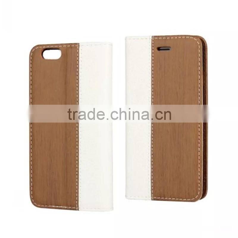 wood flip leather phone case cover with card holder for Xiaomi mi 5 mimax Redmi note 4 3 2 1 c i pro prime