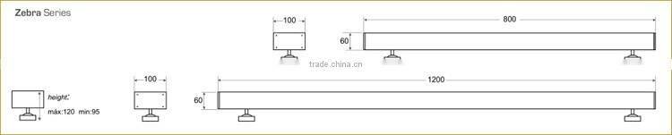3ton / 1kg Hot Sales Zebra 12 Digital Electronic Cattle Weighing Scales