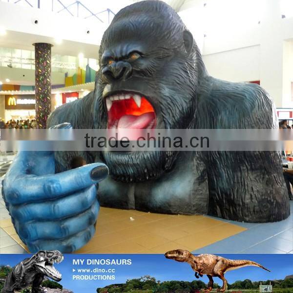 My Dino-C066 Animated life size resin gorilla model for movie center
