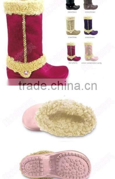 durable fashion winter girls eva snow boot