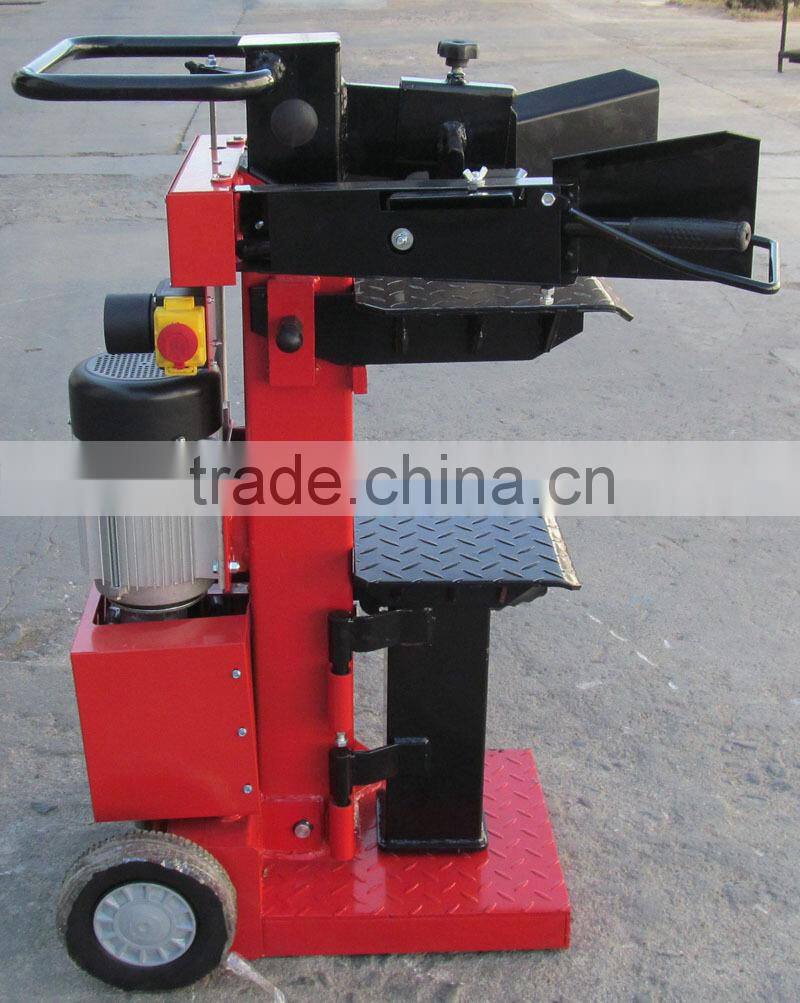 Vertical Log Splitter 8T with turning table for sale, single phase , CE approved