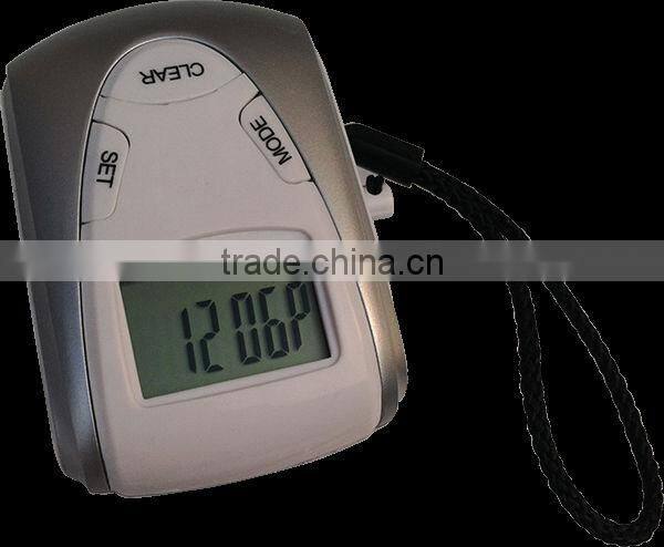 Novelty peodmeter with alarm funciton