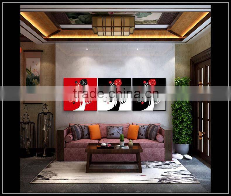 dropshipping landscape oil painting of home decor with canvas fabric