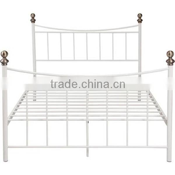 modern iron king bed furniture for bedroom