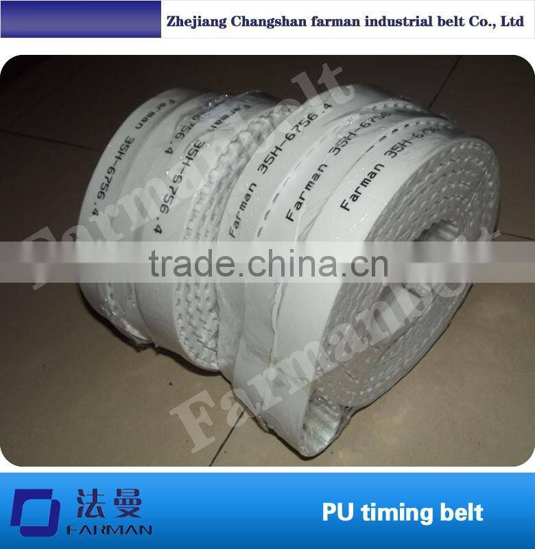 Production and sales Farman PU synchronous belt, polyurethane seamless belt, infinitely long,Heat connection timing belt